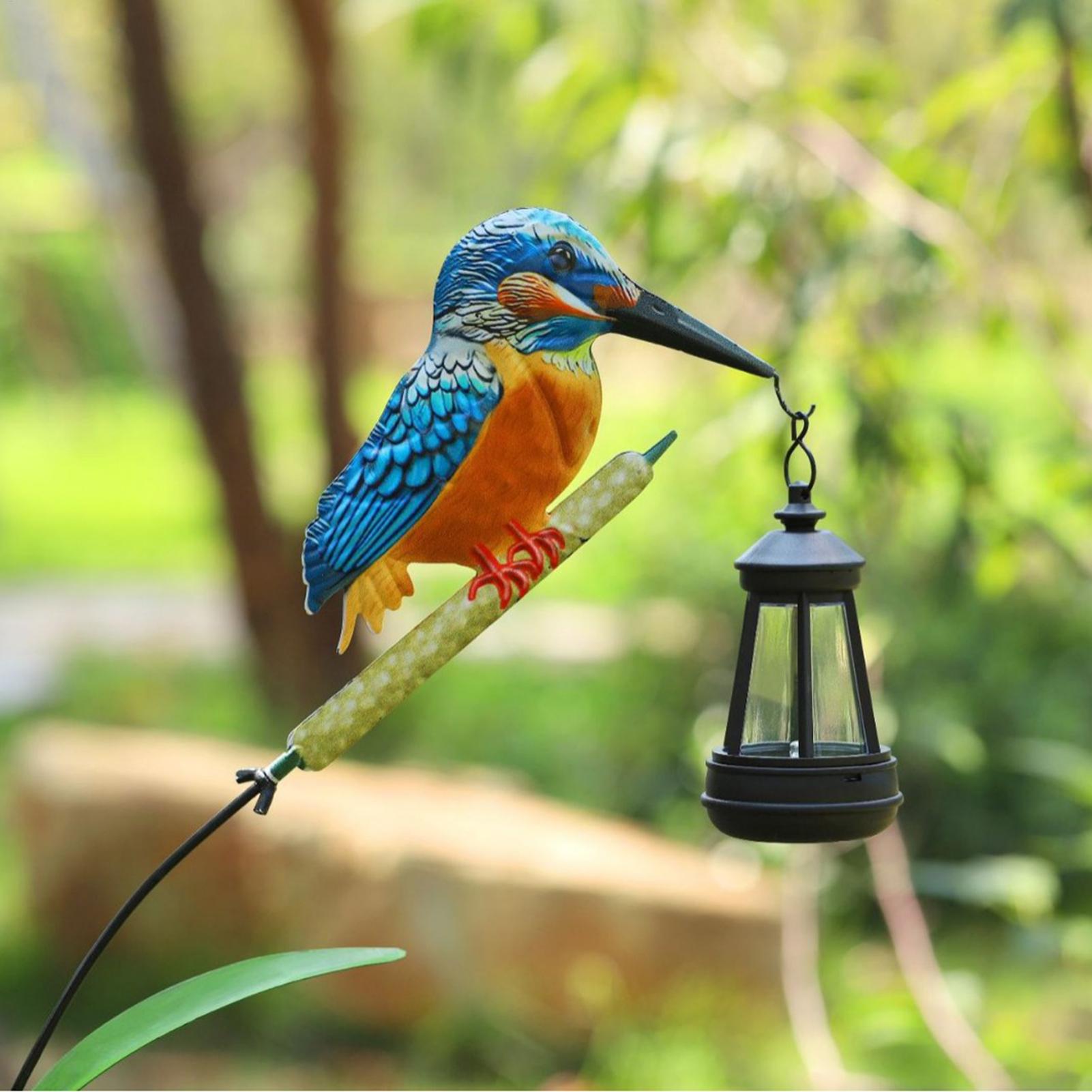 Bollard Light Garden - Lanterna Solar Kingfisher para Jardim, Estátua