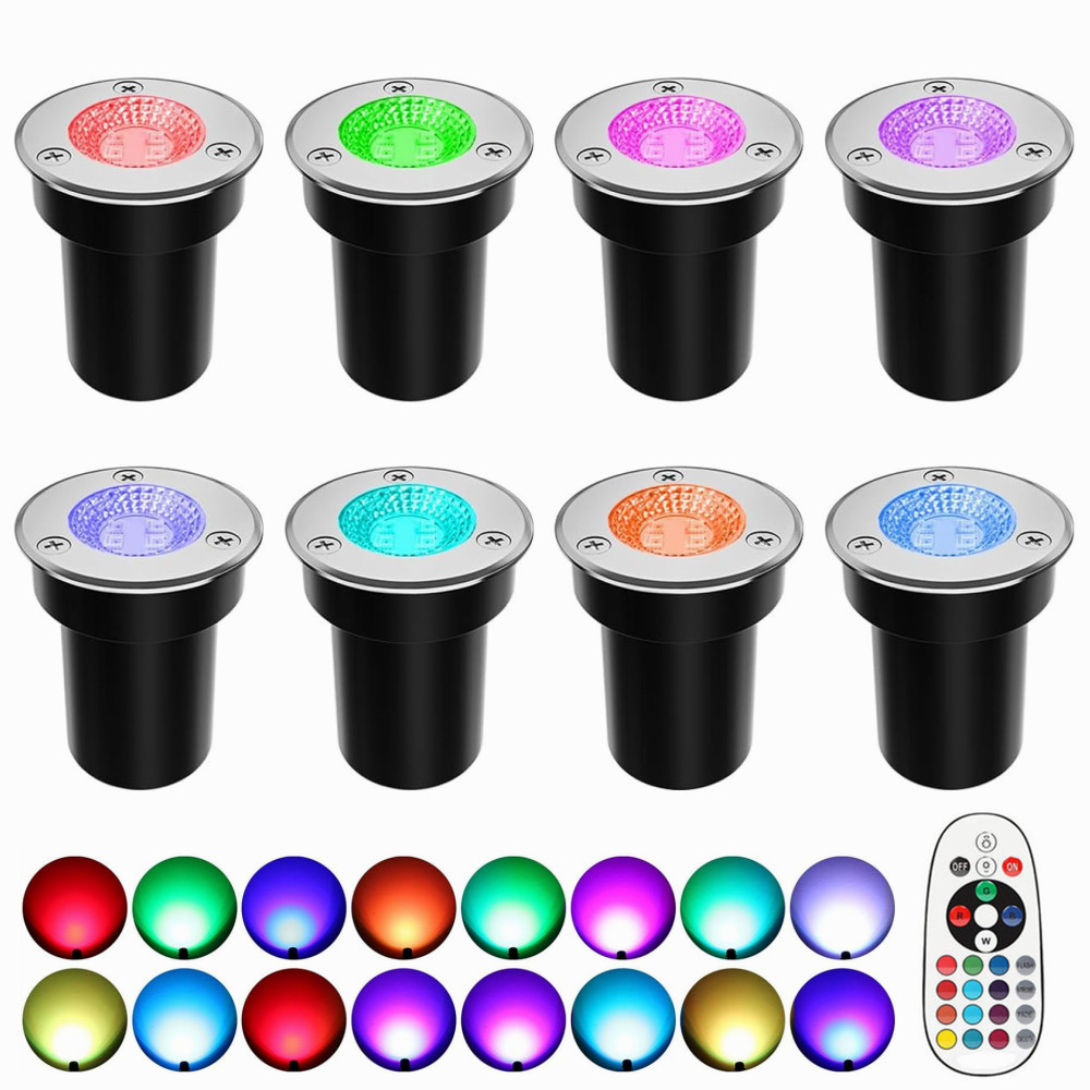 Outdoor Lighting Voltage - Luz de Paisagem LED RGBW de