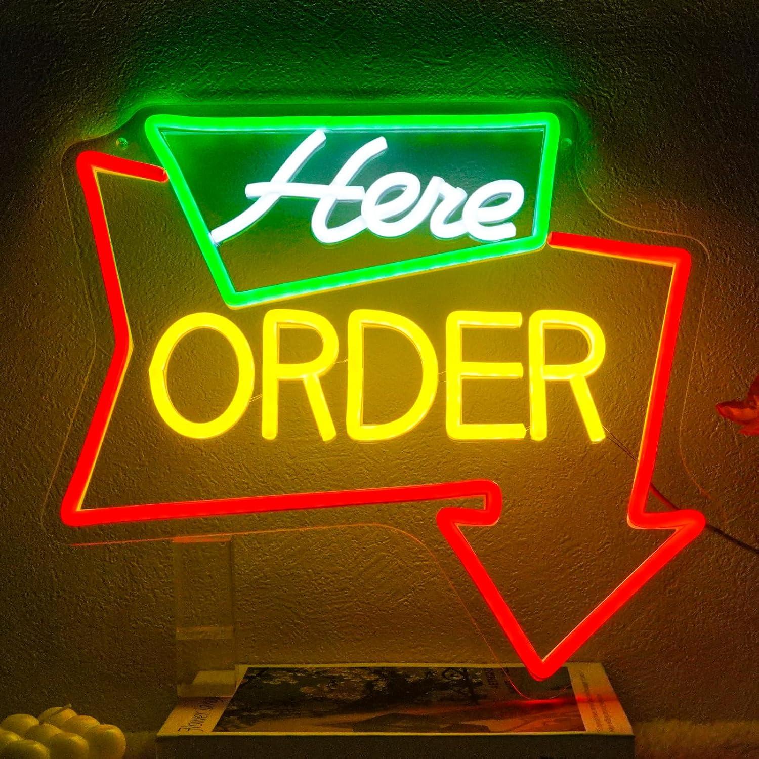 Outdoor Lighting For Store - Encomende Aqui: Letreiro Neon Dimmable em