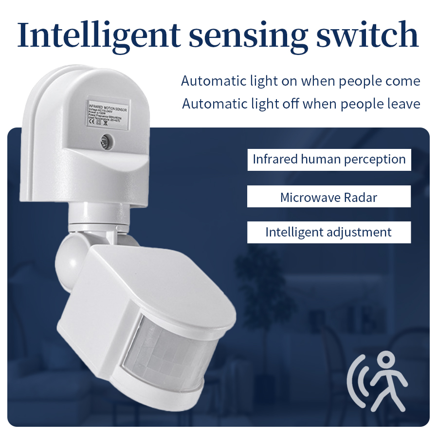Outdoor Lighting Timer Switch - Sensor de movimento interruptor de luz