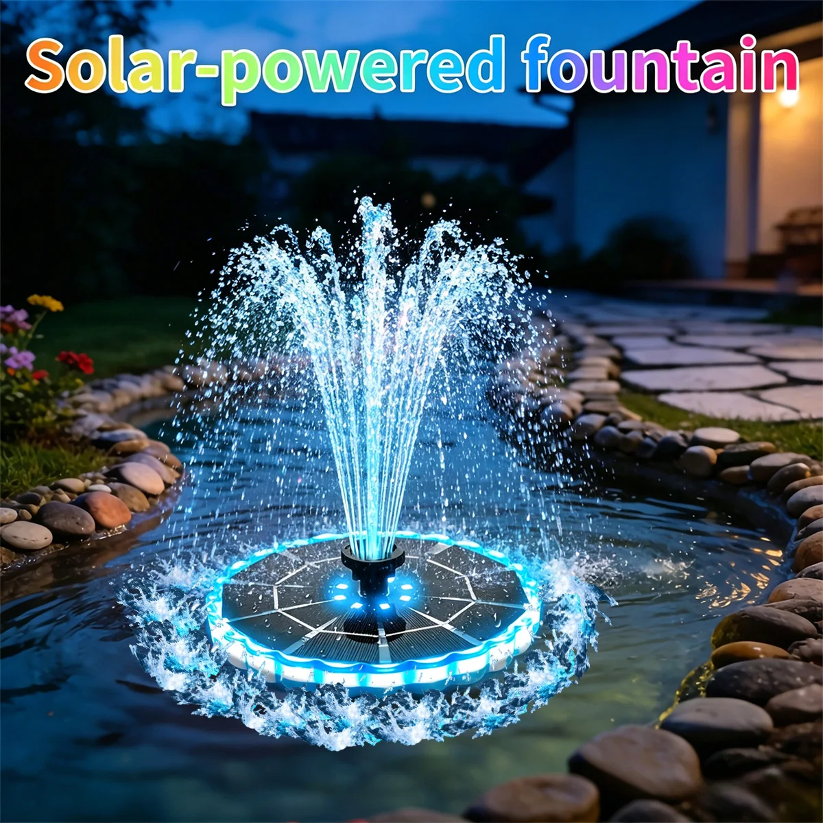 Bollard Light Garden - Fonte Solar de 3.5W para Jardim,