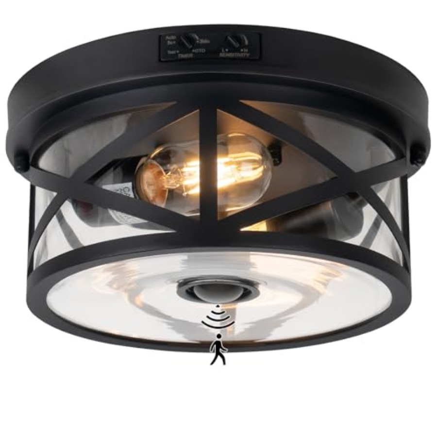 Lighting Fixture Outdoor - Luminária de Teto Externa com Sensor