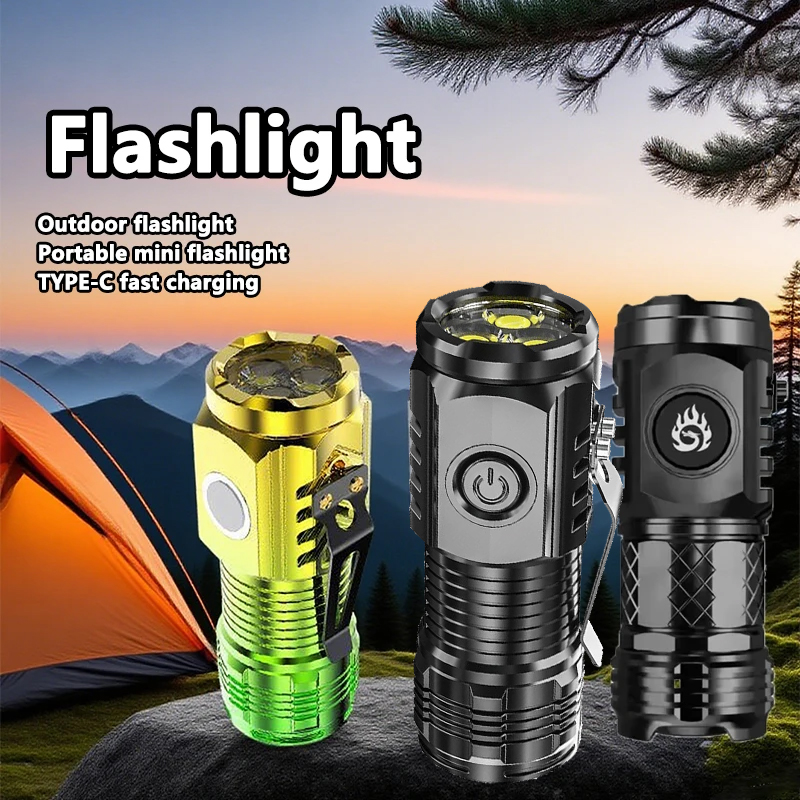 Outdoor Lighting Nearby - Super brilhante mini lanterna led tocha