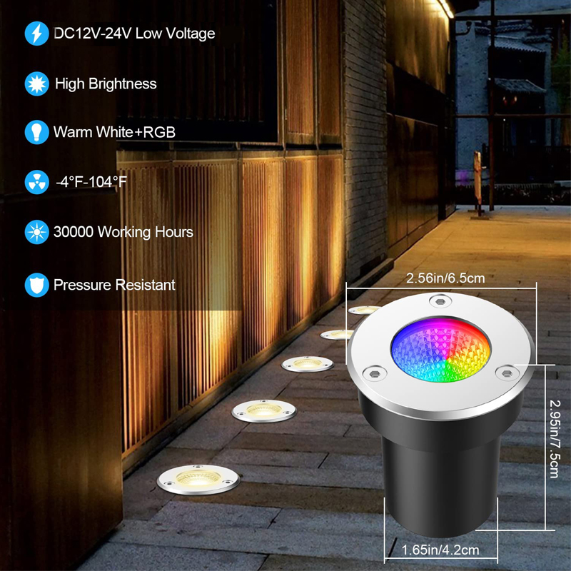Luz de Paisagem LED RGBW de Ba - Outdoor Lighting Voltage avaliação e preço