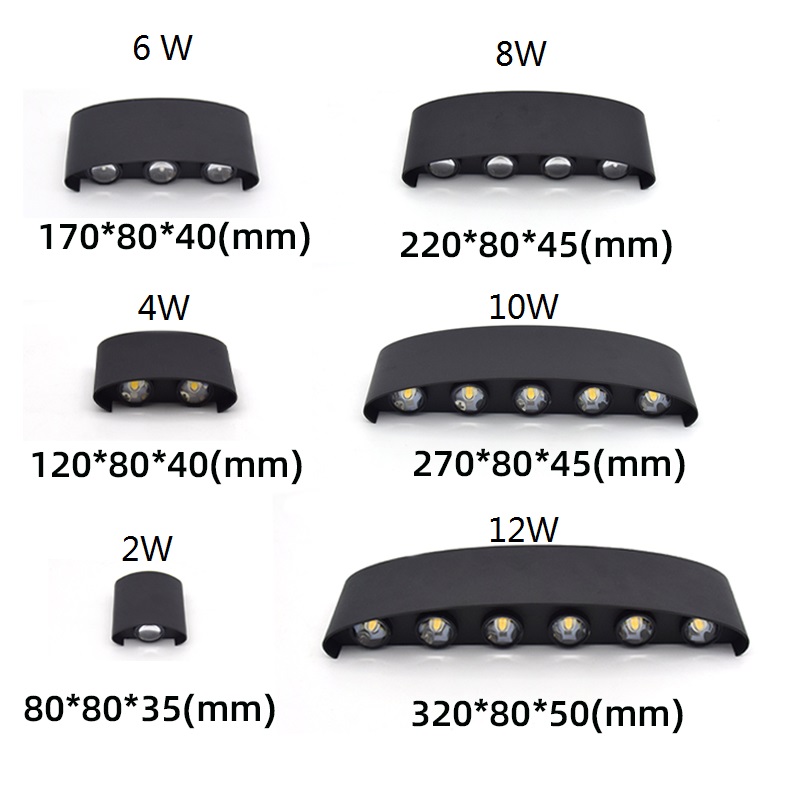Luz de Parede LED 2W 4W 6W 8W  - Outdoor Lighting Lux avaliação e preço
