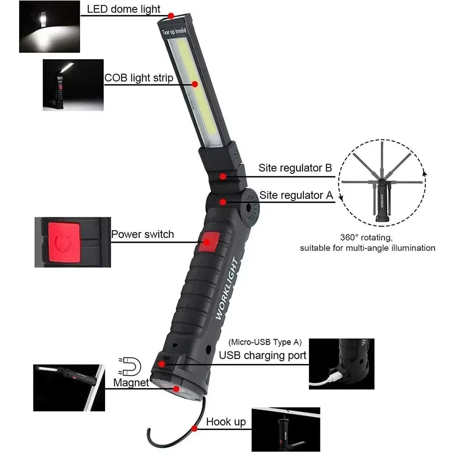 Lanterna led portátil com ganc - Lighting Fixture Outdoor avaliação e preço
