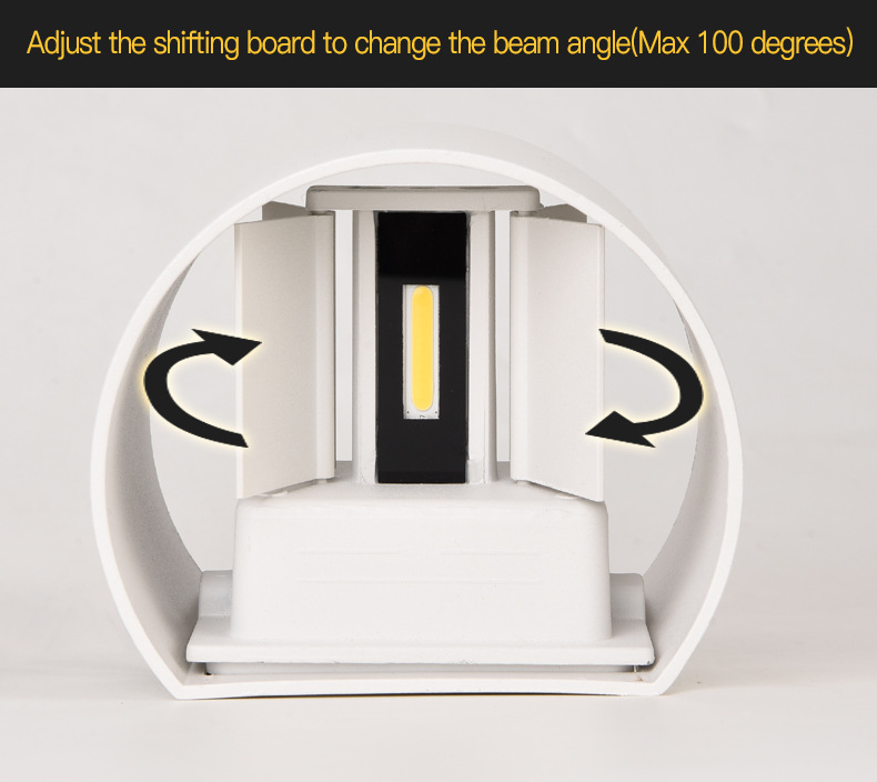 IP65 à prova d'água 6W 12W COB - Outdoor Lighting Lux avaliação e preço