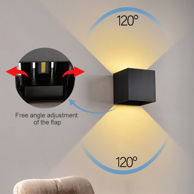 Lâmpadas de parede led 7w bran - Outdoor Lighting Lux avaliação e preço
