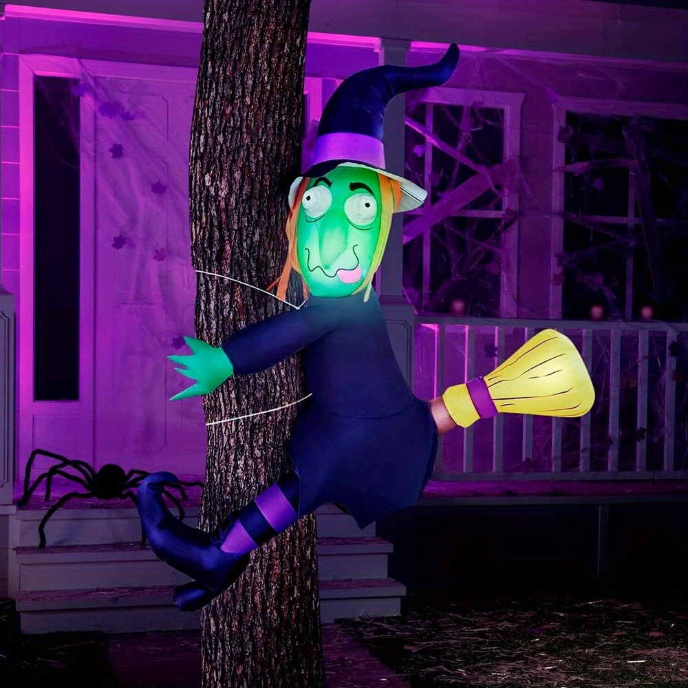 Bruxa Inflável de Halloween de - Outdoor Lighting Effects avaliação e preço