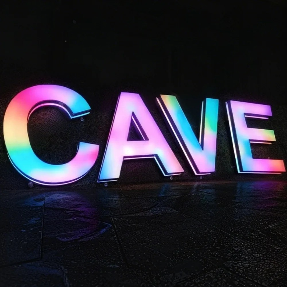 Personalizado rgb metal led si - Outdoor Lighting For Store avaliação e preço