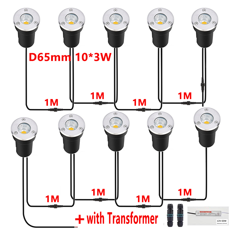 Luz LED Enterrada à Prova d'Ág - Outdoor Lighting Voltage avaliação e preço