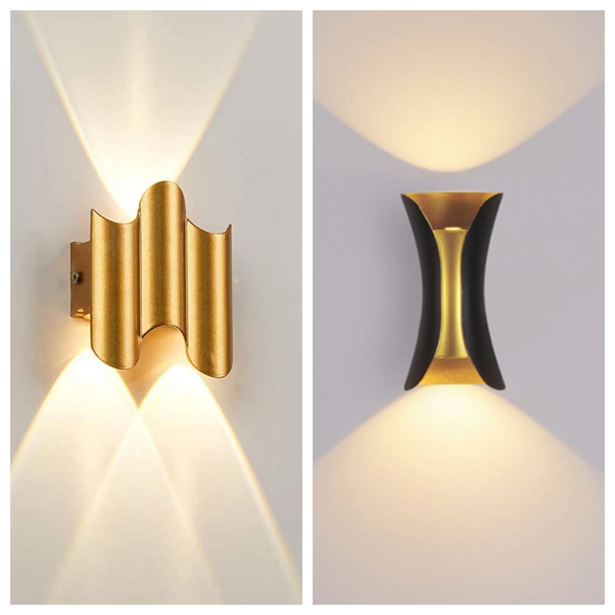Corpo dourado de alumínio cond - Outdoor Lighting Lux avaliação e preço