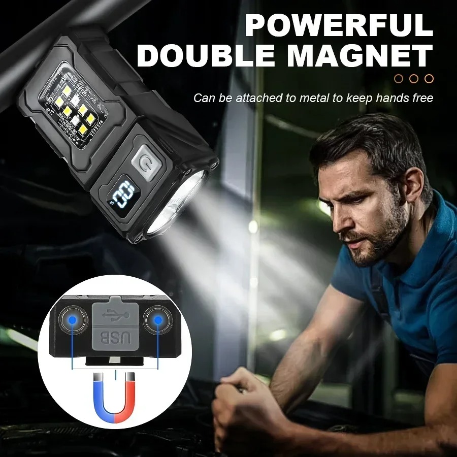 Mini Lanterna LED Recarregável - Outdoor Lighting Setup avaliação e preço