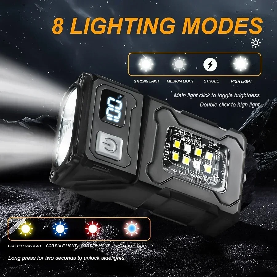 Mini Lanterna LED Recarregável - Outdoor Lighting Setup avaliação e preço