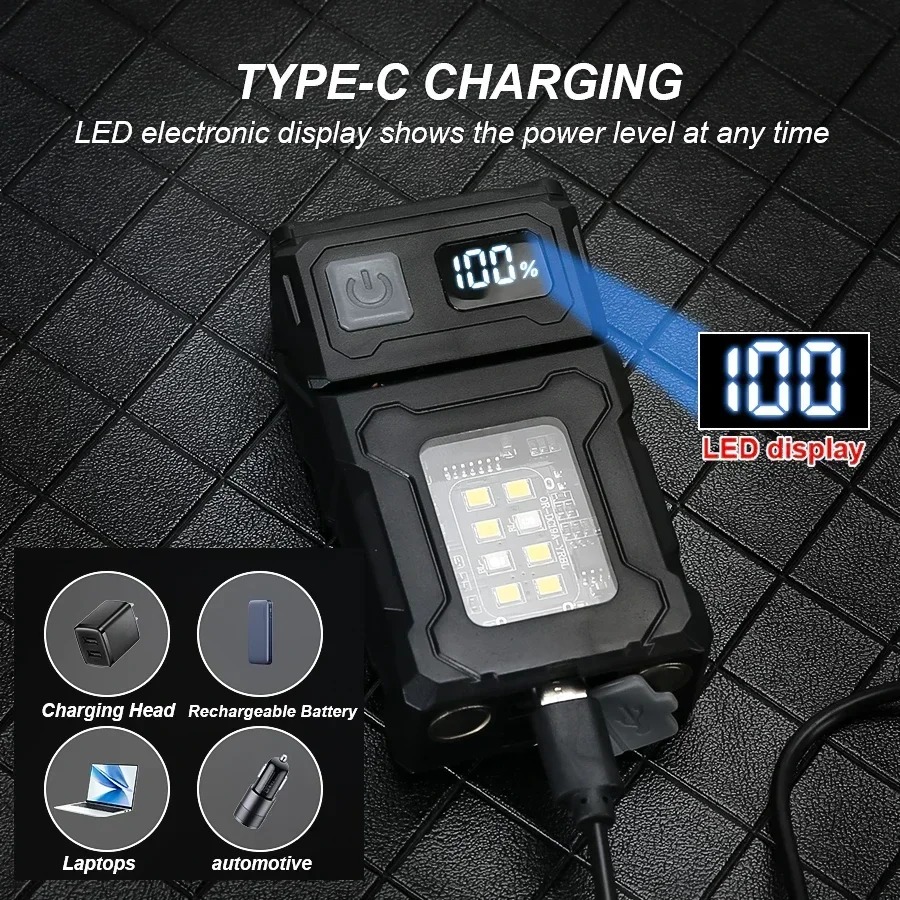 Mini Lanterna LED Recarregável - Outdoor Lighting Setup avaliação e preço