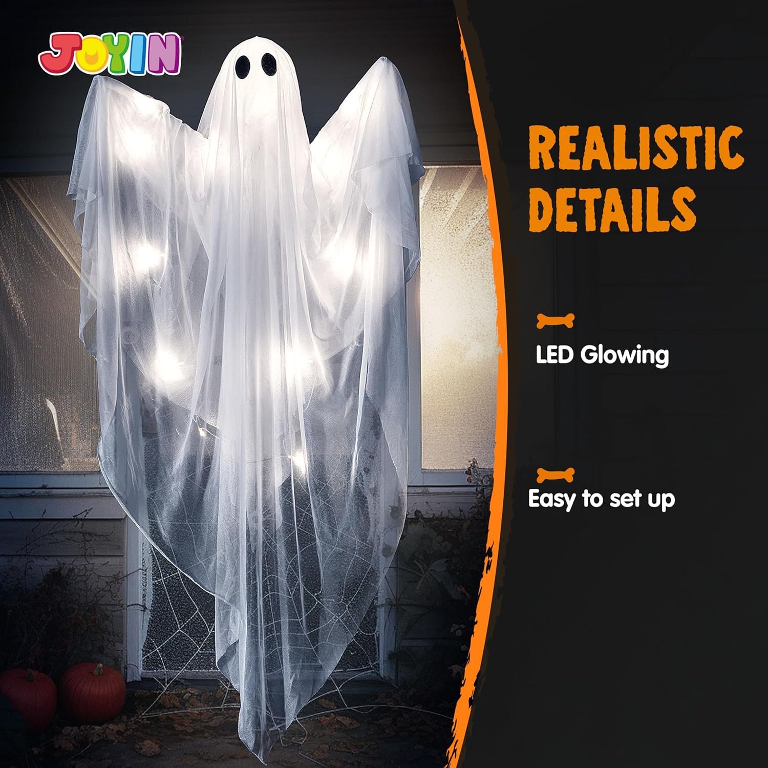 Fantasma Iluminado de Hallowee - Outdoor Lighting Effects avaliação e preço