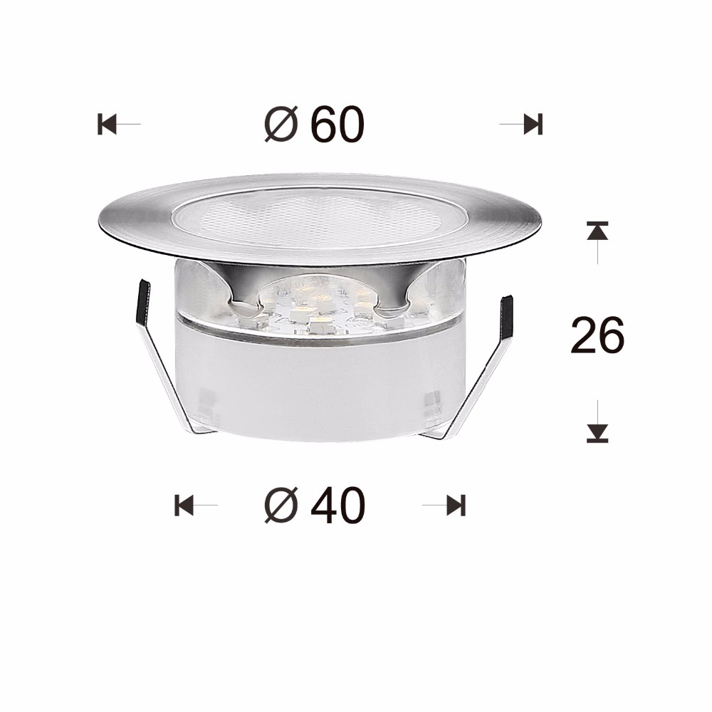Luminária Embutida Externa QAC - Outdoor Lighting Voltage avaliação e preço