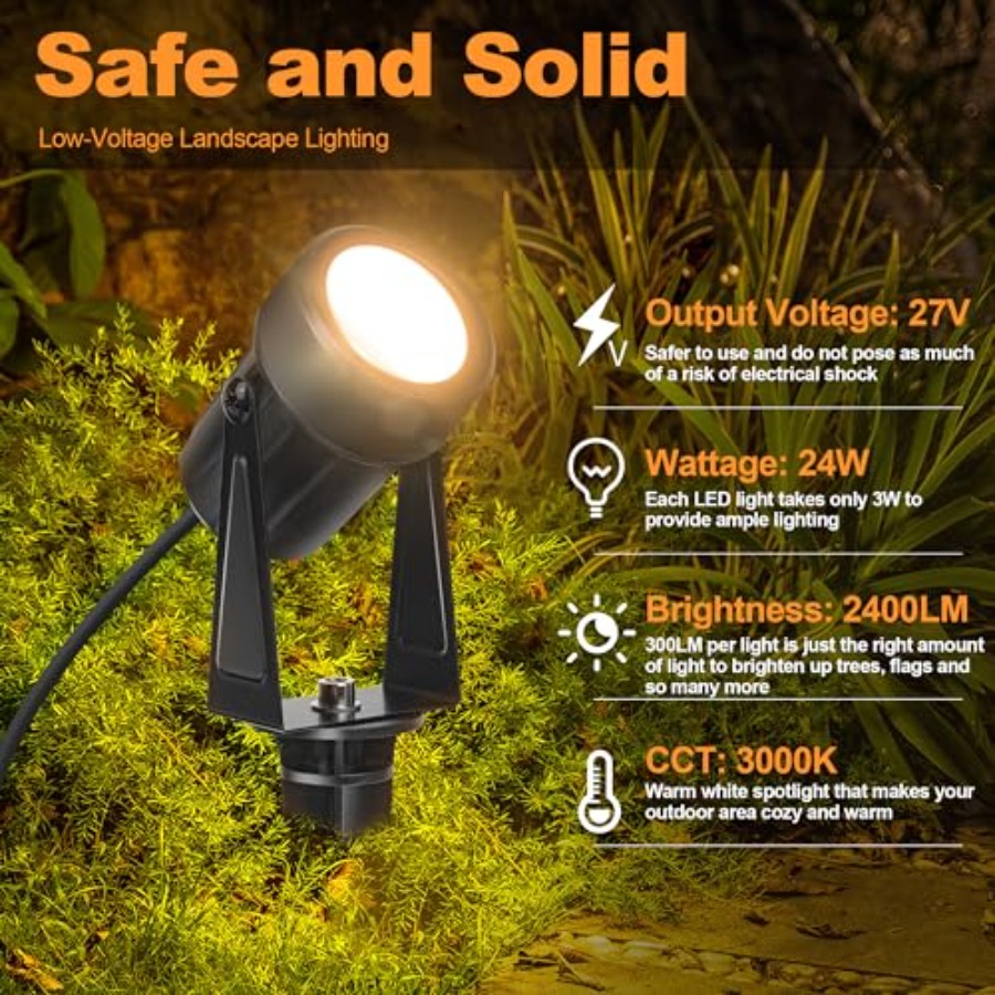 Luz de Paisagem LED Externa de - Outdoor Lighting Voltage avaliação e preço