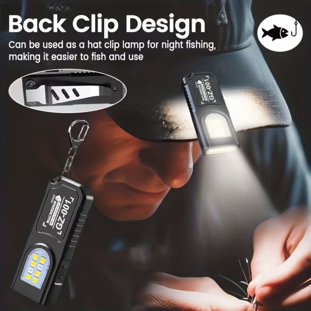 Mini cob led chaveiro lanterna - Lighting Fixture Outdoor avaliação e preço